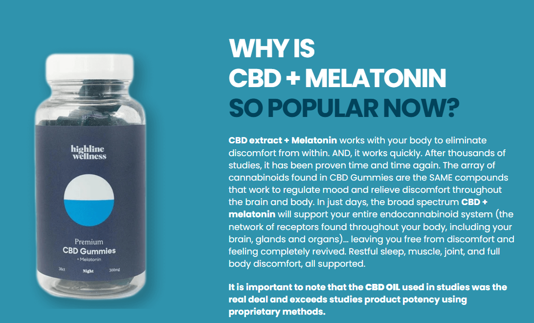 Highline Wellness CBD Gummies