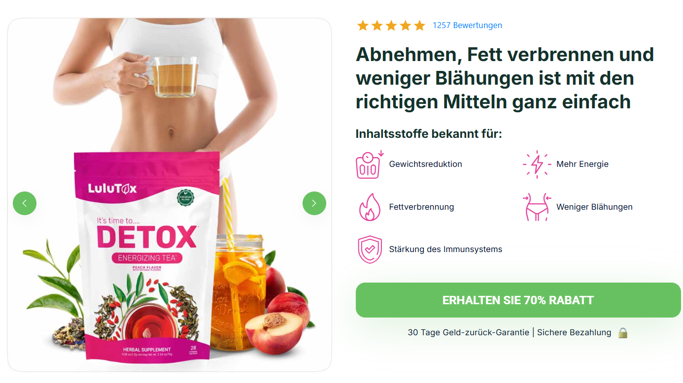 Lulutox Detox Tee