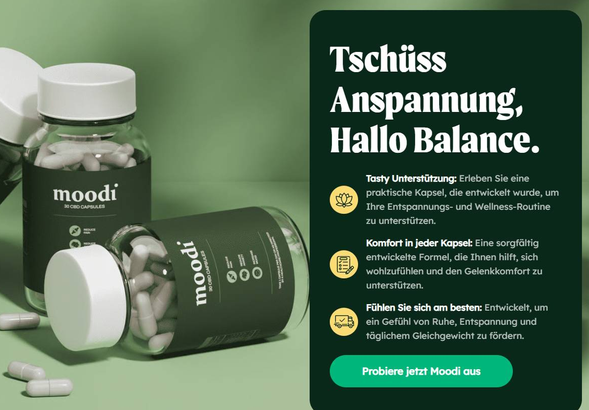 Moodi CBD Capsules DE