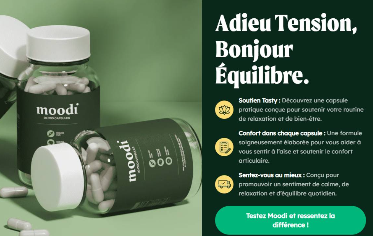 Moodi CBD Capsules