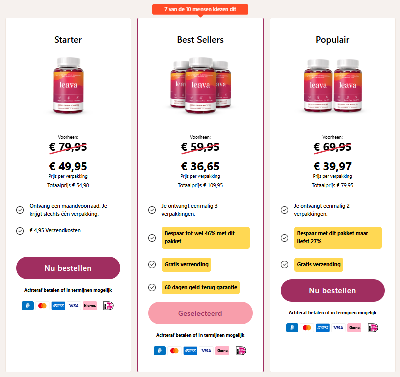 Leava Keto Gummies NL