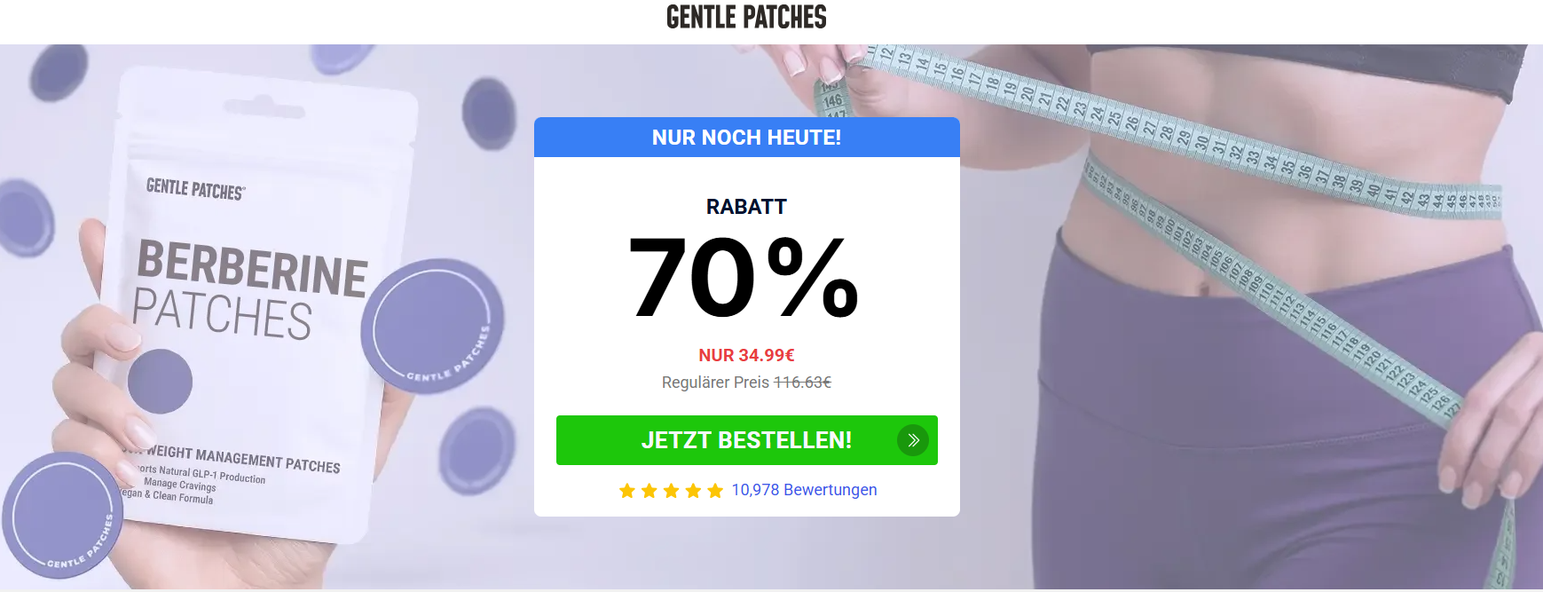 Berberin Gentle Patches DE